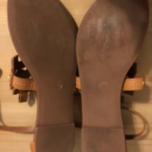 Tory Burch double T flat sandal